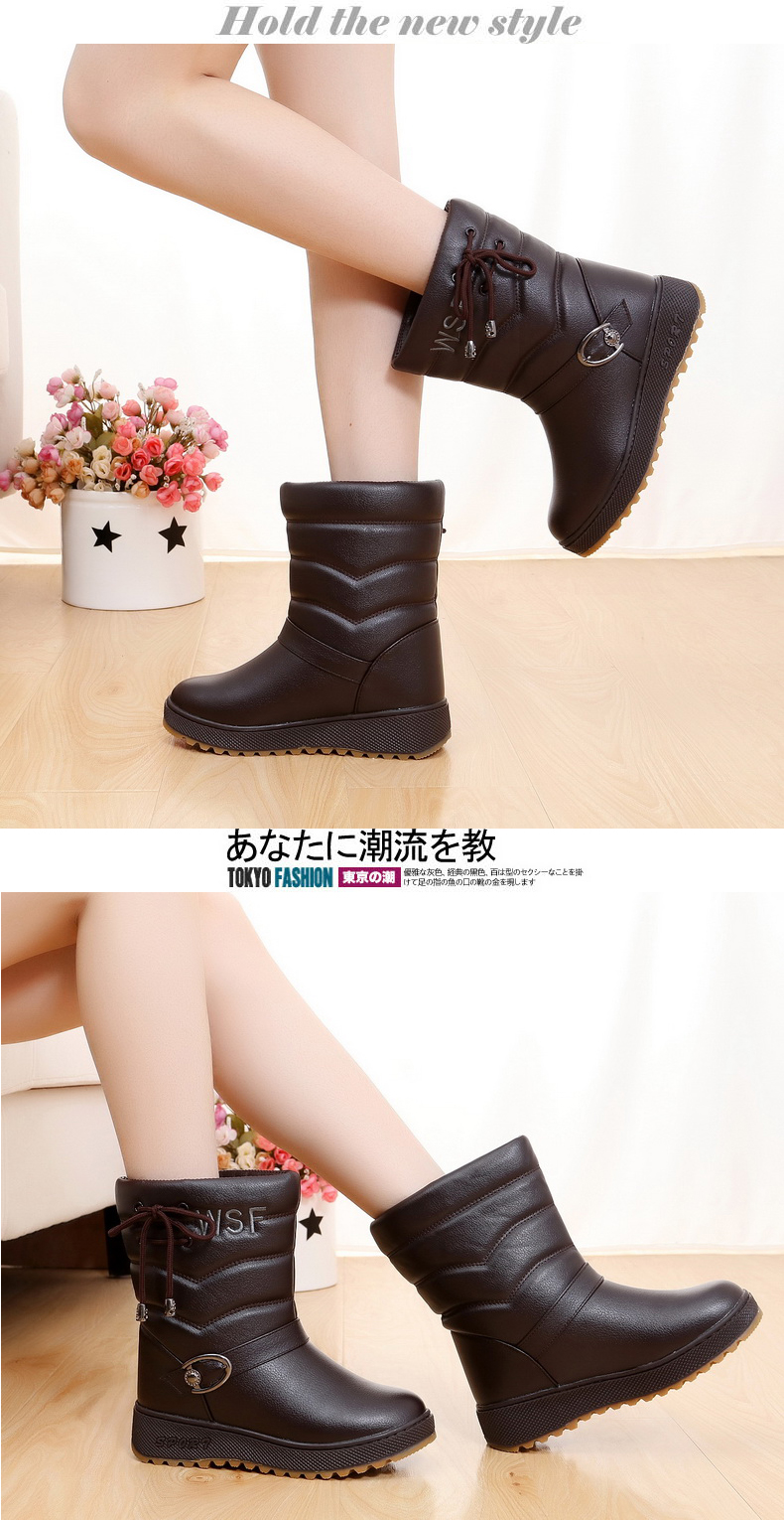 Bottes hiver pour femme en TPR  - Ref 3245874 Image 33