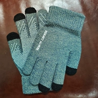 Point Glue/Men's Grey-1 Двойная установка [Добавить бархатный сенсорный экран без скольжения]