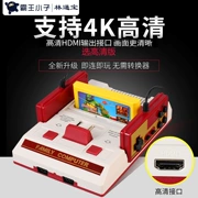 Màu đỏ và trắng máy Contra trò chơi máy nhà TV FC8 card với gia đình hoài cổ bee chụp 90 tank Nintendo cổ điển cũ đôi xử lý video game vibrato