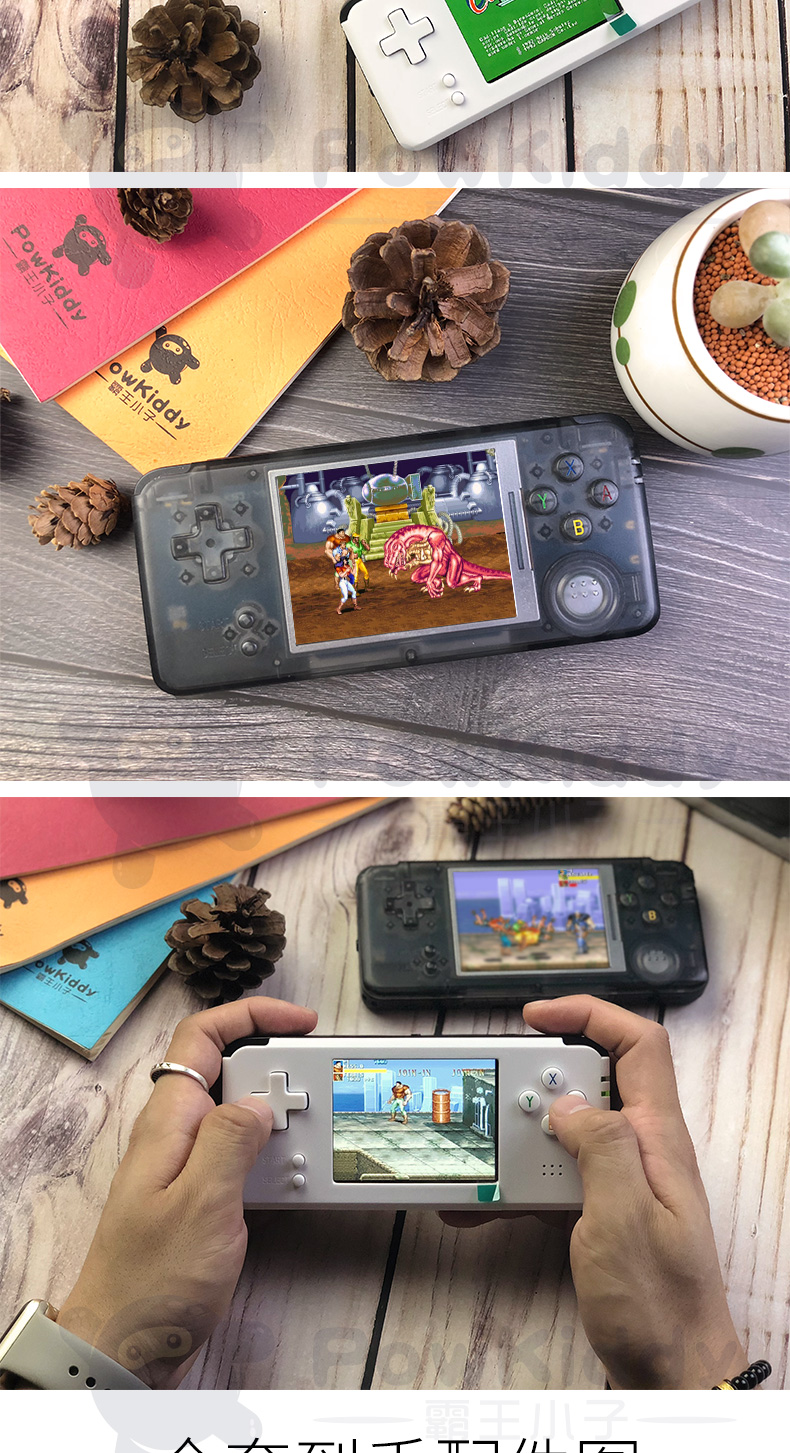 Overlord cậu bé retro game cầm tay gba game console cầm tay có thể sạc lại archiveable Pokemon arcade Pokémon palm mini cổ điển retro hoài cổ máy chơi game x9 plus