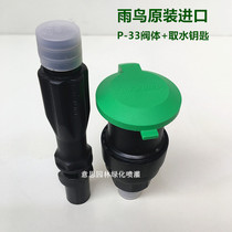 American Rain Bird P-33 Quick Water Valve 6-point District Car Wash Water Irrigation Water Intake Pod RainBird
