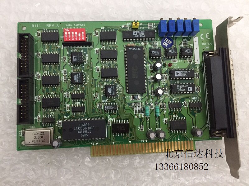 A-8111 REVA SIMULATION CONTROL CARD