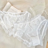 Кружевные летние тонкие сексуальные трусы, штаны, выпускной вечер, французский стиль