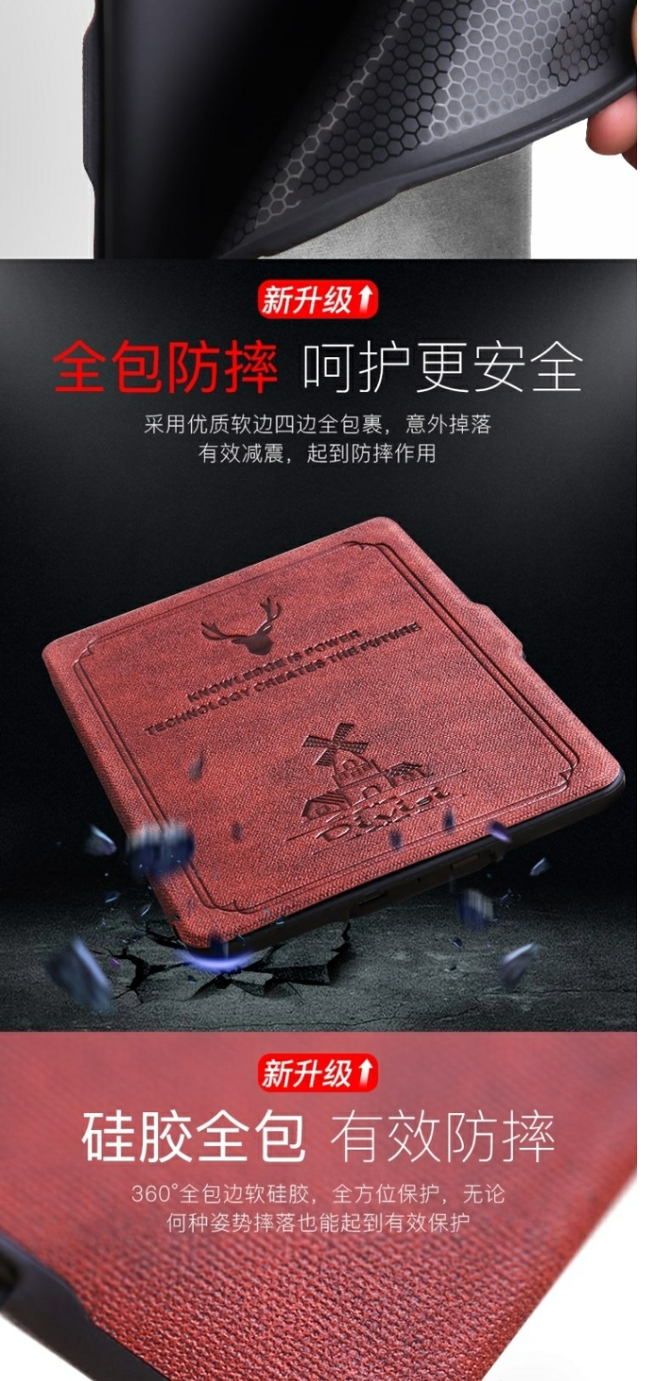958/499/588 cổ điển sáng tạo Oasis2 gốc kindle e-book Sheepshead vỏ bảo vệ tay áo WPKP - Phụ kiện sách điện tử ốp lưng ipad 10.2 inch