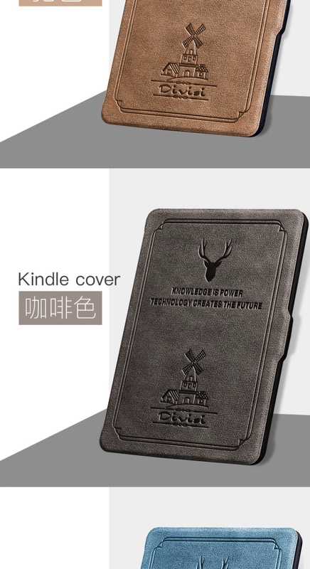 sy69jl tùy chỉnh mới kindle e-book Oasis2 Sheepshead shell bảo vệ tay áo paperwhite vỏ vải - Phụ kiện sách điện tử