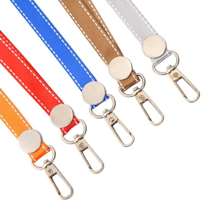 Thickened Jumper Rope Sling Badge Work Badge Olive Buckle Id Lanyard Badge Green Card Holder Lanyard Sling