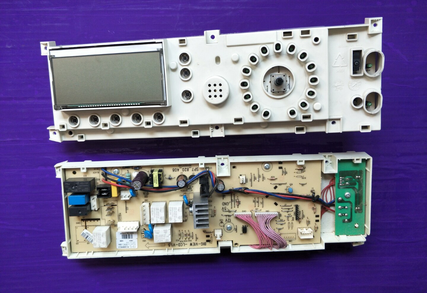Original washing machine circuit board BIG-VIEW V1 2 302302117215 SP7 820 300