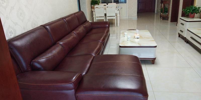 Cốt lõi xây dựng nhà da bò sofa da hiện đại sofa da sofa da phòng khách ngôi nhà lớn đã sẵn sàng - Ghế sô pha ghế sofa gỗ đơn giản
