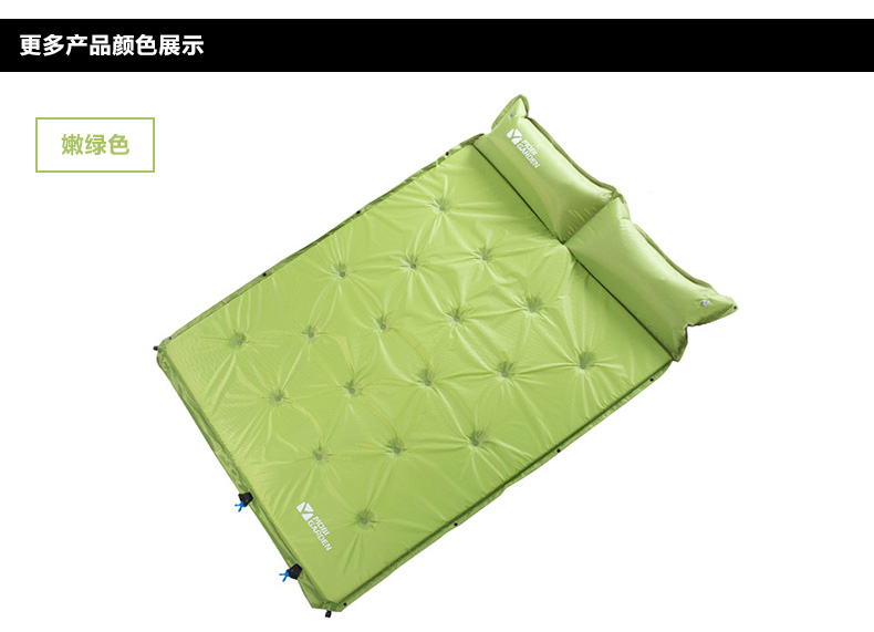 Mu Gaodi tự động đệm bơm hơi ngoài trời lều ngủ mat ẩm pad mở rộng dày đôi không khí đệm cắm trại cắm trại - Thảm chống ẩm / Mat / Gối xốp nền nhà