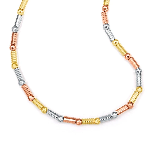 Модный браслет, платиновое ювелирное украшение, 18 карат, три цвета