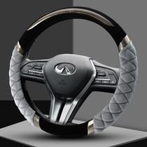 Infiniti Q50L QX50 Q70 JX35 G37 QX30 Q60L car steering wheel cover winter plush