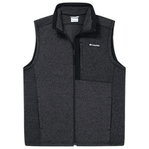 Columbia outdoor mens warm fleece simple sports vest casual vest AM8586