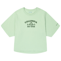 Columbia outdoor 24 spring and summer new womens fashion printed sports short-sleeved T-shirt AR3545