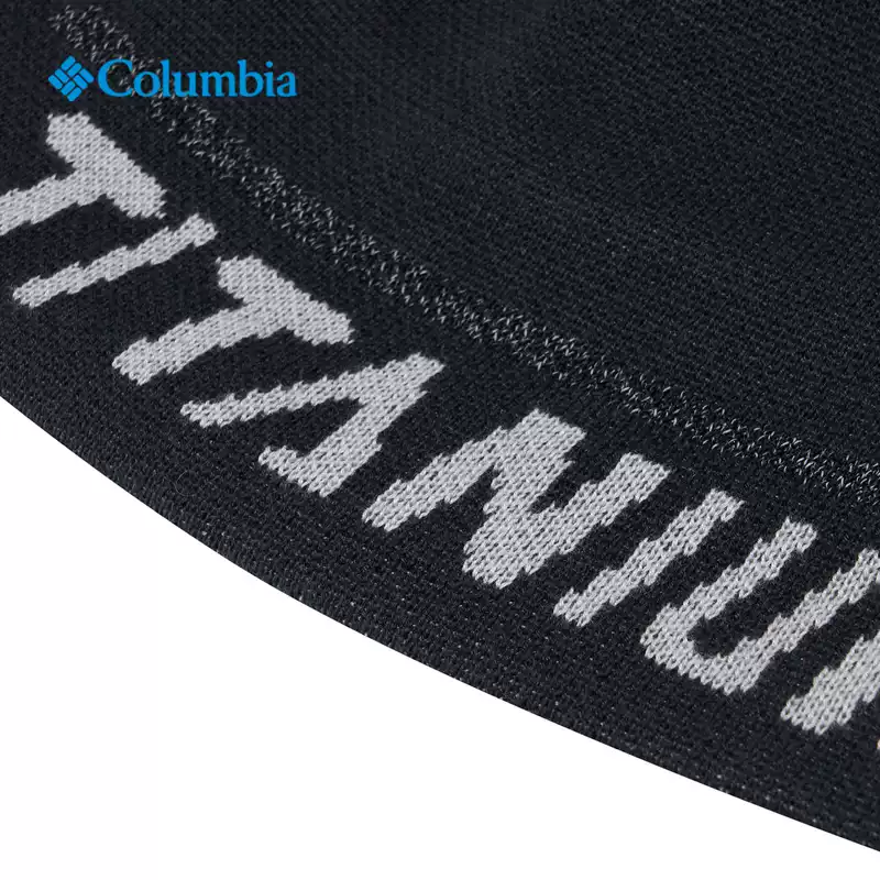 Columbia columbia outdoor 25 fall and winter new couple titanium series gold dot ski knitting hat cu6198