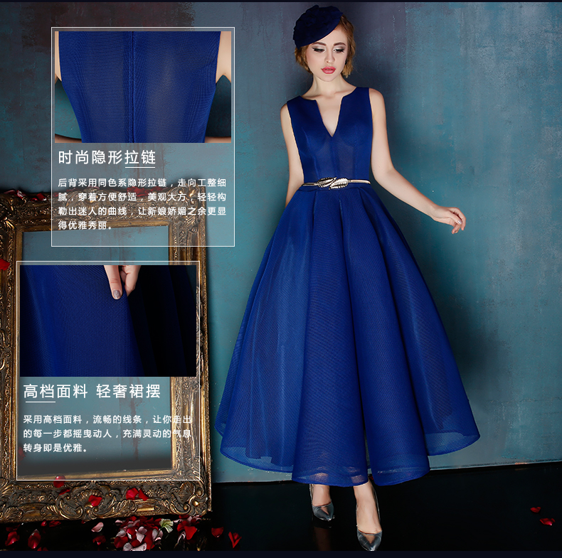 Sin Sin Kai edge banquet evening dresses 2015 Summer New Stylish retro shoulders marriages long drink service other colors contact Mong Mong L picture, prices, brand platters! The elections are supplied in the national character of distribution, so action, buy now enjoy more preferential! As soon as possible.