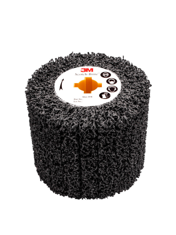 3m Imported Material from the United States, Wire Drawing Wheel, Black Diamond Nylon Wheel for Metal Stainless Steel Rust Removal, Grinding, Polishing, and Wire Drawing Machine Use