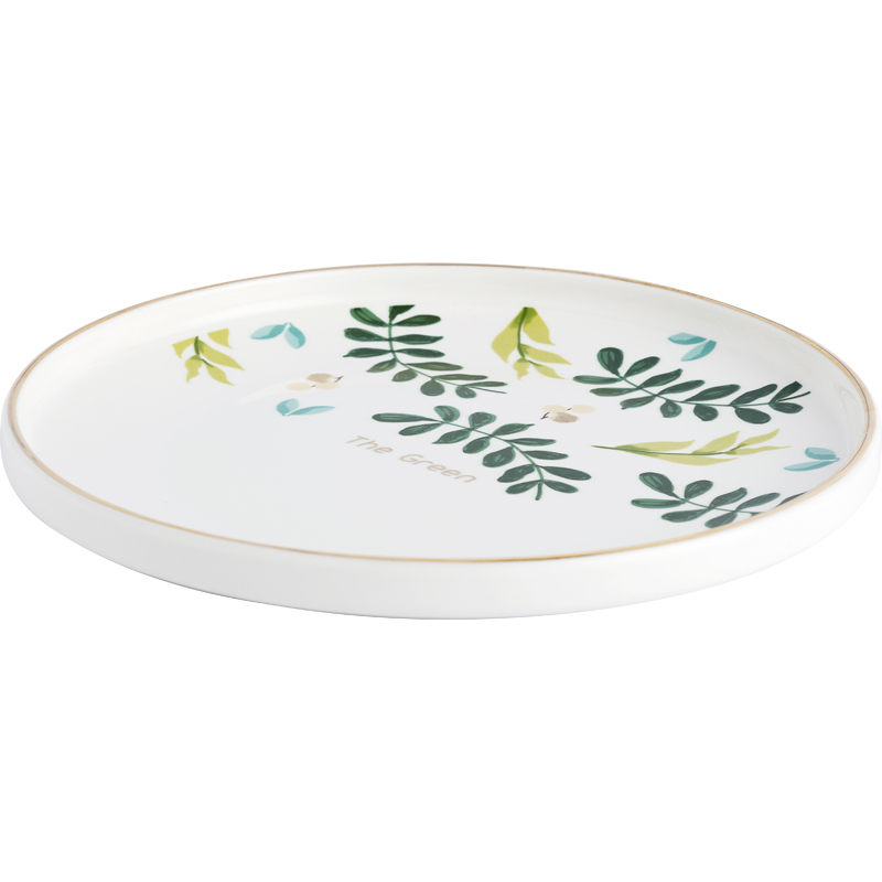 Plate of the Nordic trend of ceramics tableware dishes household food dish to eat dessert bowl tea cup breakfast dinner Plate