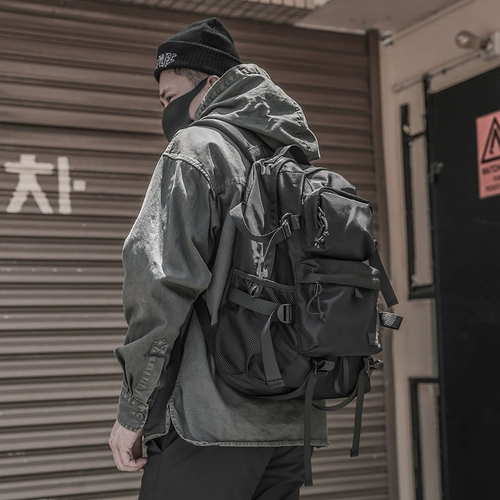 Трендовый японский вместительный и большой модный школьный рюкзак для школьников для путешествий, спортивная сумка через плечо, ноутбук