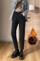 Черные утепленные штаны