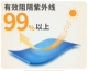 Может блокировать более 99%ультрафиолетовых лучей