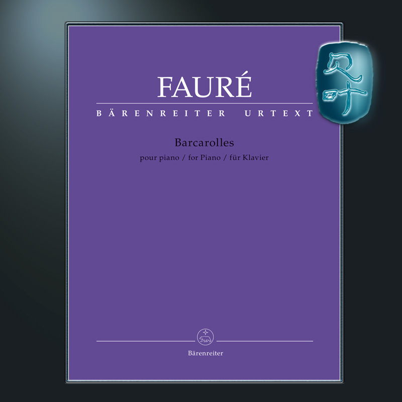 Rider on the Bear Original Version Fauré Barcarolles for Piano Ba10842
