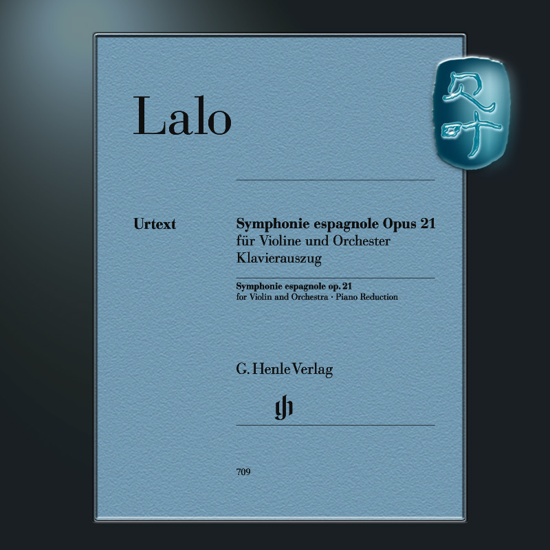 Henle Original Edition Lalo Symphonie Espagnole in D Minor Op. 21 Violin Concerto Spanish Symphony for Violin and Piano Lalo Symphonie Espagnole D Minor Op 21 Hn709 Henle Original Edition Lalo Symphonie Espagnole in D Minor Op. 21 Violin Concerto Spanish Symphony for Violin and Piano Lalo Symphonie Espagnole D Minor Op 21 Hn709