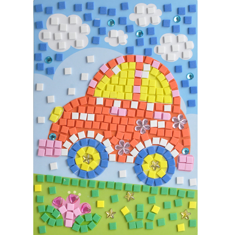 мозайка машина. головоломка мозаика деревянная машинка. стикерная мозаика для детей. блестящая мозаика "машинка". мозайка машина.