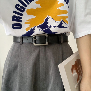 年轻人ins风皮带百搭牛仔裤腰带