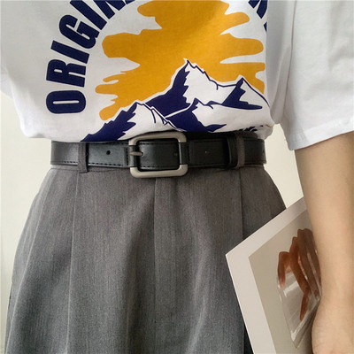 年轻人ins风皮带百搭牛仔裤腰带