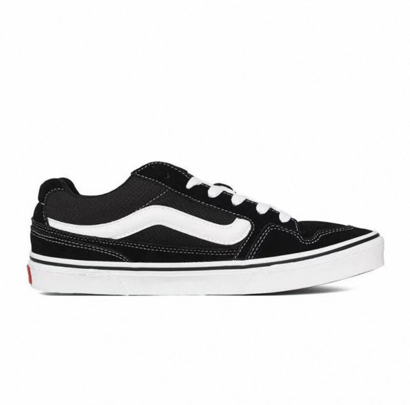 Dashan Sports Vans Caldrone Black and White Retro Skate Shoes Classic Versatile Vn0A5Jm2Ba2