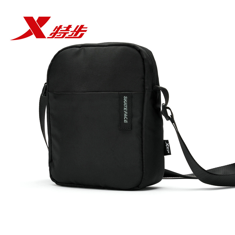 Xtep shoulder bag men 2022 four seasons new casual practical simple fashion trend official sports shoulder bag