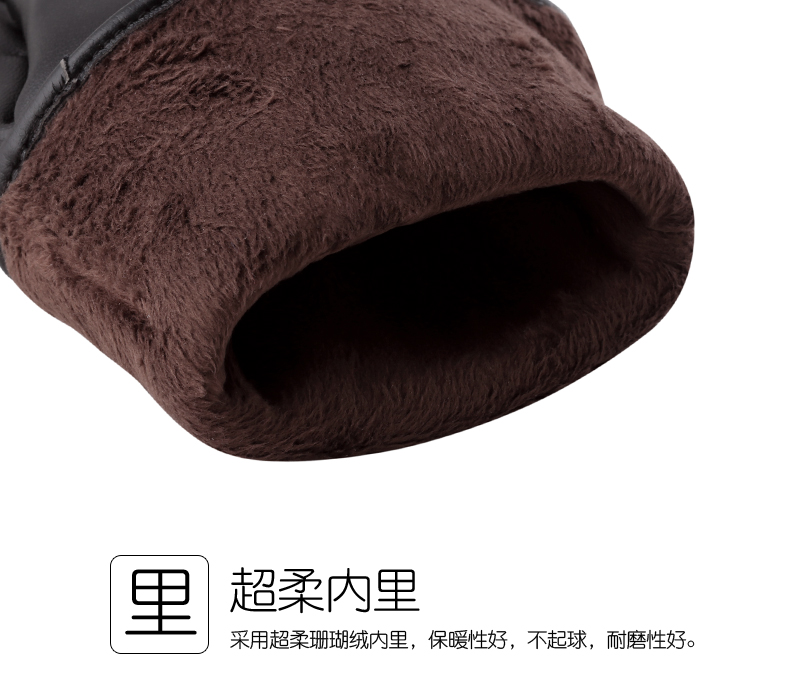 Gants pour homme      en peau de mouton - Ref 2782430 Image 10