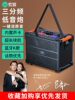 [Wooden Three-Way Speaker]Sony Ericsson Square Dance Trolley Speaker with Karaoke, Performance, Bluetooth, Outdoor Microphone Integrated