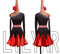 Latin Dance Performance Costumes Competition Clearance Collection (2)