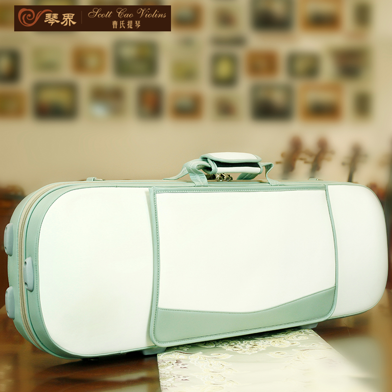 Cao Che Violin Box 4 size adult high - end violin box anti - moisture anti - wrestling and handling bag