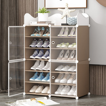 Simple shoe rack door Home Multi-floor new 2022 exploits large-capacity dust-proof containing dorm room Bedroom Shoe Cabinet