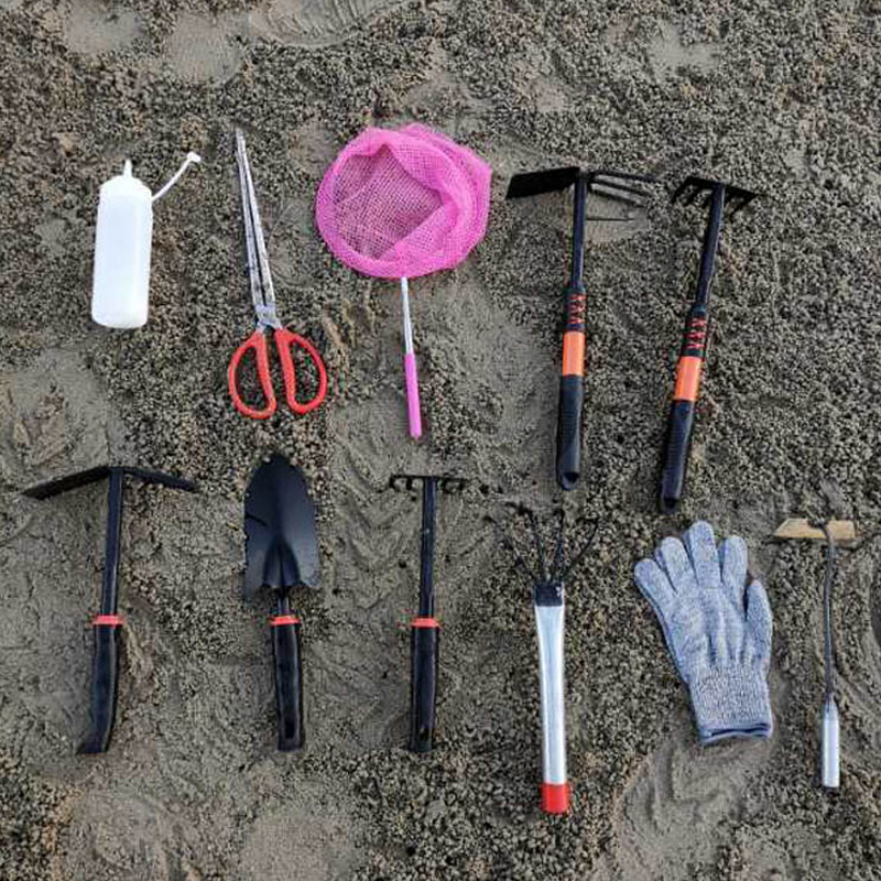 Catch-up tool suit Children's kit Kit Grab Crab God Instrumental Clips Special Gloves Seaside Professional Dig Flower Clams