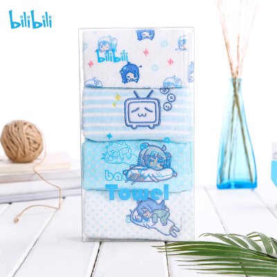 taobao agent bilibili Bilibili 2233 Mother's House Towel (Four Packs) Around Anime A.