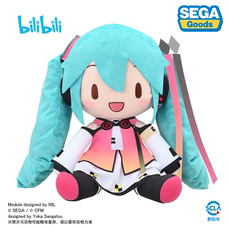 Плюшевые аниме-подушки/игрушки bilibili哔哩哔哩2023新品初音未来projectdiva mega39's毛绒fufu