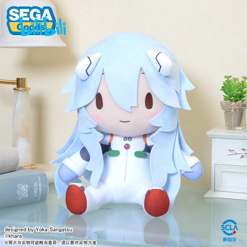 Bilibilibilibili's New Product Sega Eva Neon Genesis Evangelion Rei Ayanami Plush Toy