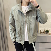 Трендовая демисезонная куртка, коллекция 2021, в корейском стиле, оверсайз