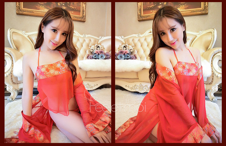 Envy khiêu dâm đồ lót phù hợp với nữ cổ điển tạp dề đồng phục trong suốt đồng phục ba điểm đồ ngủ người lớn night70 7970 váy mùa đông
