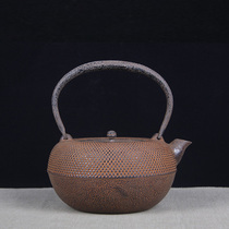 Japanese iron pot Baoshoutang Fine shotgun Iron pot Iron bottle Classic fine shotgun pill-shaped old iron pot