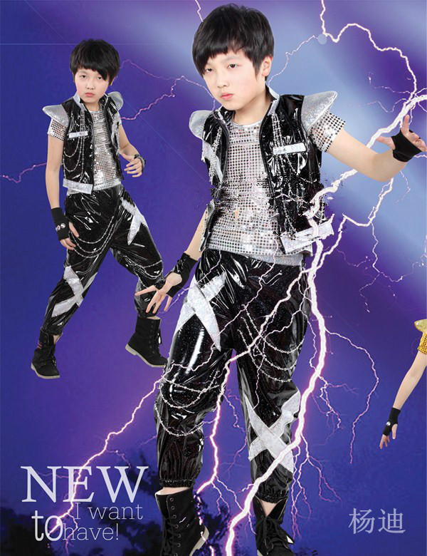 Ngày thiếu nhi Jazz Dance Boy Street Dance Nhảy múa trên sân khấu Trang phục biểu diễn cho trẻ em trang phục động vật cho trẻ em