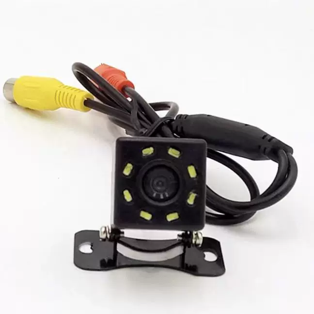 Universal CCTV camera with light, 12v