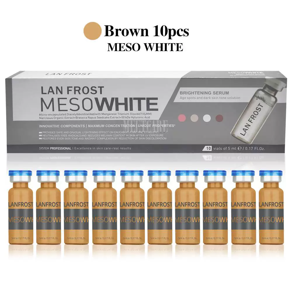 [Набор сыворотки Meso White BB крема Glow лица Сыворотка для лица отбеливание золото]