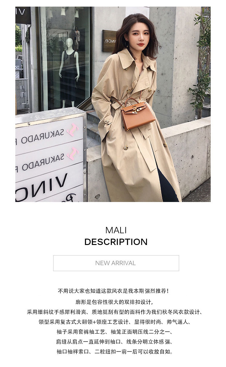Trench pour femme en Coton - Ref 3226132 Image 7