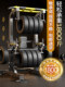 Doniuz Single Bar Home Pull-Up Bar Indoor Single Bar Parallel Bar Rack Multi-Functional Floor-Mounted Hanging Bar Fitness Equipment