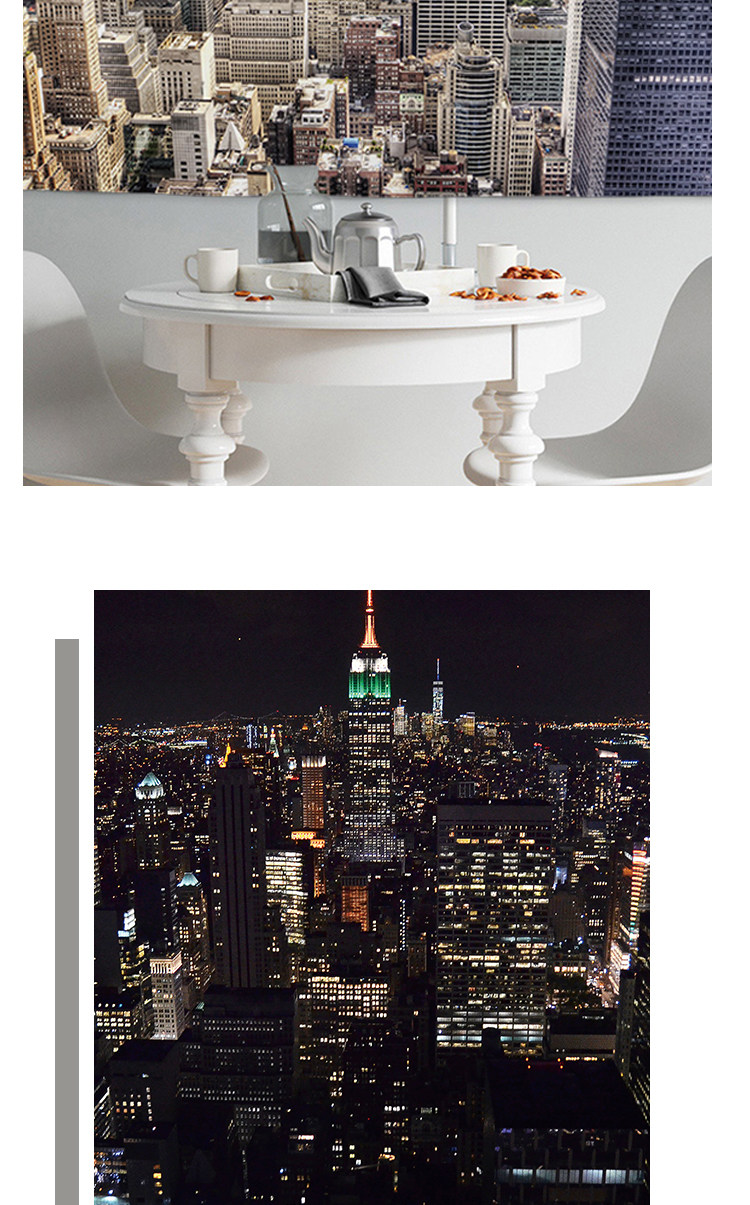 Гобелен 3D Нью-Йорке вечером на севере Европы ИНС висит ткань фоне стены стиле холст гобелен диван полотенце скатерть City Ins