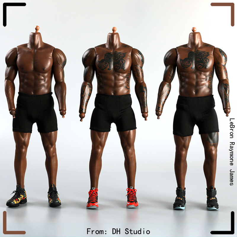 1/6 Le Brown James Plastic Coated Body